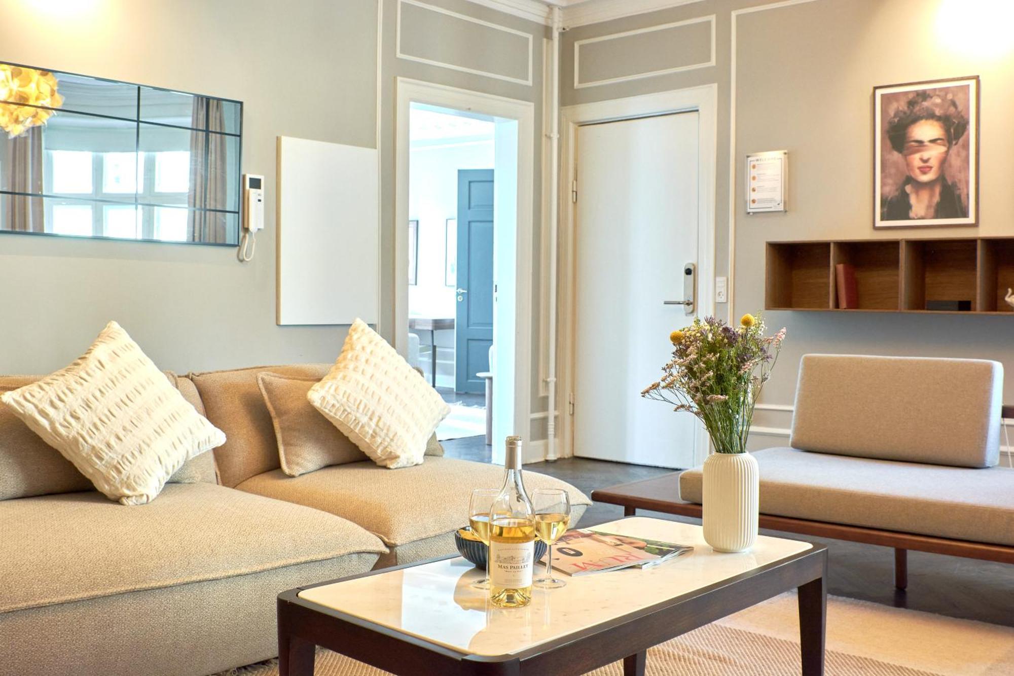 Large 4 Bedroom With Balcony & Bathtub In Cph City Kopenhag Dış mekan fotoğraf